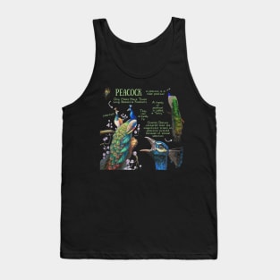 Animal Facts - Peacock Tank Top